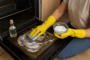 Come pulire il forno incrostato senza prodotti chimici? Il mix naturale che non fallisce