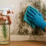 Come prevenire la formazione di muffa sui muri? La miscela naturale che migliora anche l’aria in casa