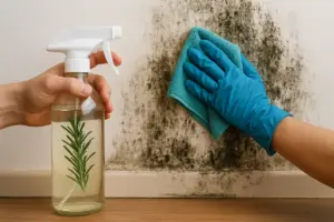 Come prevenire la formazione di muffa sui muri? La miscela naturale che migliora anche l’aria in casa