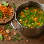 Come sfruttare gli scarti delle verdure anziché buttarli? Prepara un brodo zero sprechi ricco di sapore