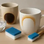 Eliminare macchie di tè e caffè dalle tazze: la combinazione che sorprende