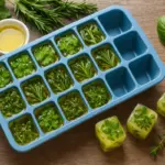 Congelare le erbe aromatiche fresche: il sistema a cubetti per gustarle tutto l’anno