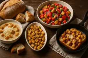 Riciclare il pane raffermo in cucina: idee rapide e golose oltre le solite polpette
