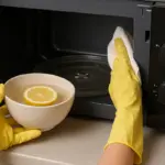 Pulire il microonde con il vapore di limone: efficacia e profumo in pochi minuti