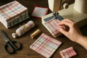Recuperare vecchi panni da cucina: lavoretti clever che fanno risparmiare e aiutano l’ambiente