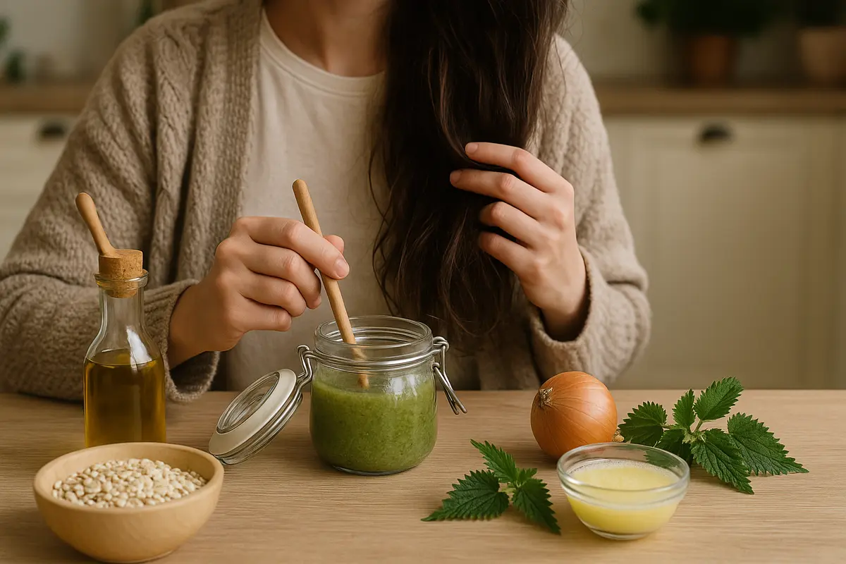 Capelli da stress: rimedi naturali della nonna per rinforzarli senza prodotti chimici