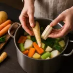 Preparare un brodo vegetale ricco di sapore: la radice da aggiungere in pentola