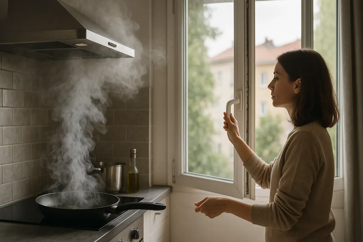 Come togliere il fumo dopo aver cucinato? L’accorgimento che migliora il benessere domestico