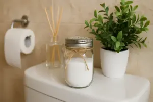 Come mantenere il bagno profumato più a lungo? Il barattolo fatto in casa che funziona davvero
