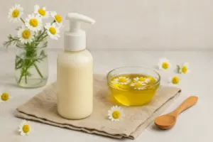 Detergente viso alla camomilla fatto in casa: ideale per pelli sensibili