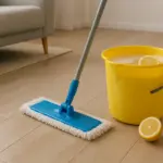 Pavimenti igienizzati con ingredienti naturali: basta aggiungere questo alla solita acqua
