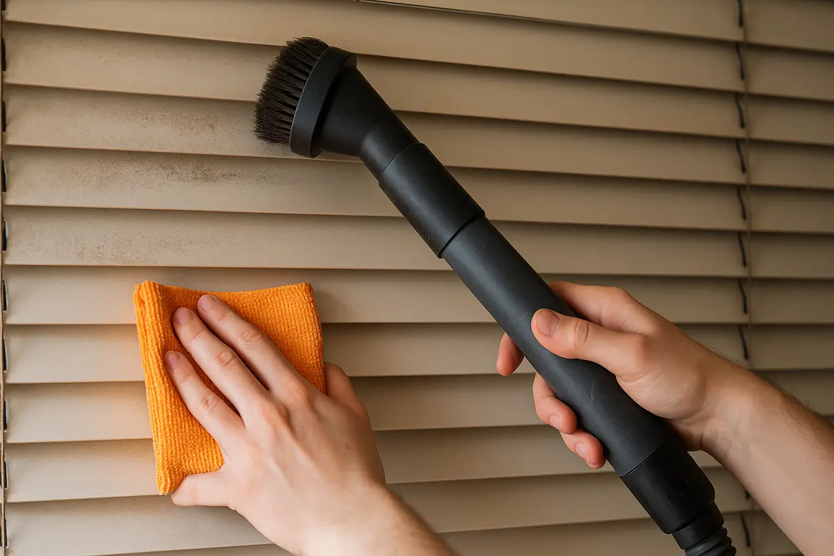 Eliminare la polvere dalle tapparelle: l’errore che rallenta le pulizie e come evitarlo