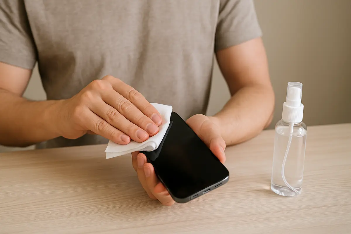 Sanificare lo smartphone senza prodotti aggressivi: il consiglio pratico per mani sempre pulite