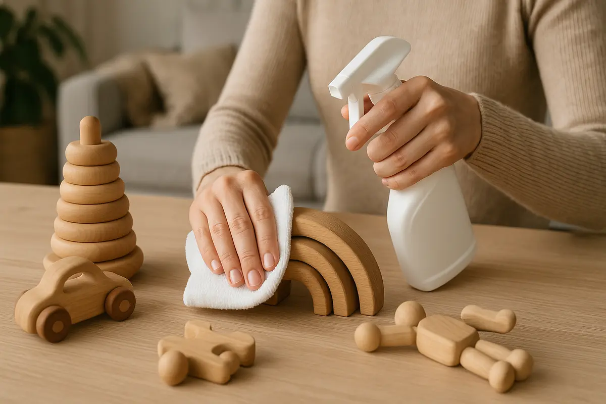 Igienizzare i giocattoli in legno: la soluzione delicata per la salute dei più piccoli