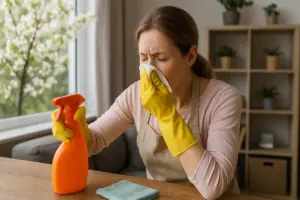 Come evitare fastidi da allergia in primavera? Le pulizie casalinghe mirate che fanno effetto