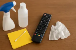Come disinfettare il telecomando senza rischiare danni? Gli strumenti casalinghi adatti