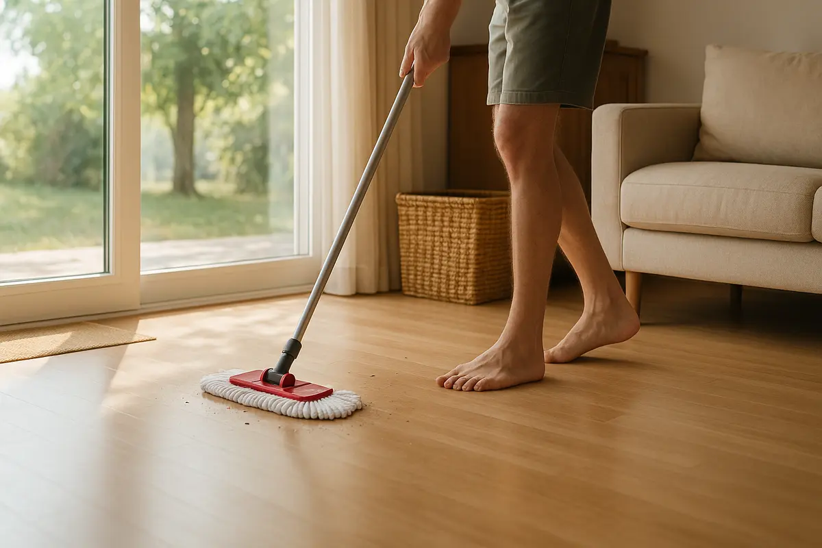 Perché d’estate i pavimenti si sporcano il doppio (e il rimedio in 5 minuti)