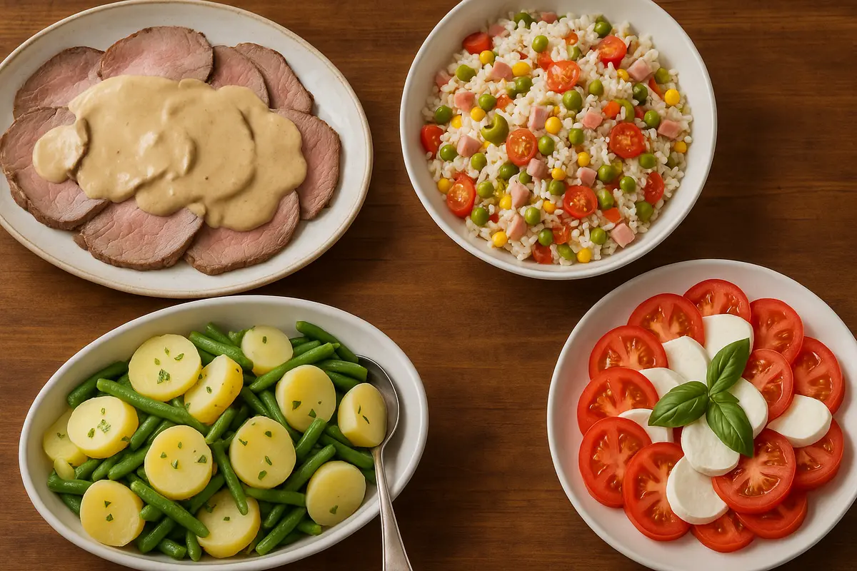 Il pranzo della domenica d’agosto: i piatti freddi delle nonne che sembrano cucinati ora