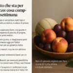 Frutta d’agosto che sta per calare di prezzo: cosa comprare questa settimana