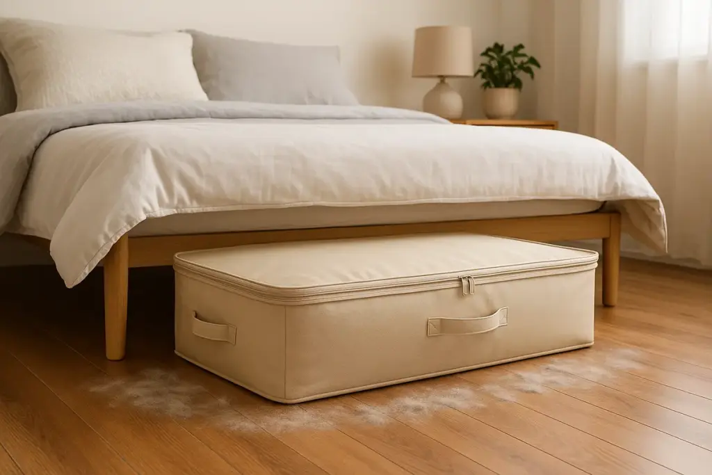 Come prevenire la polvere sotto il letto? L’oggetto da sistemare che fa la differenza