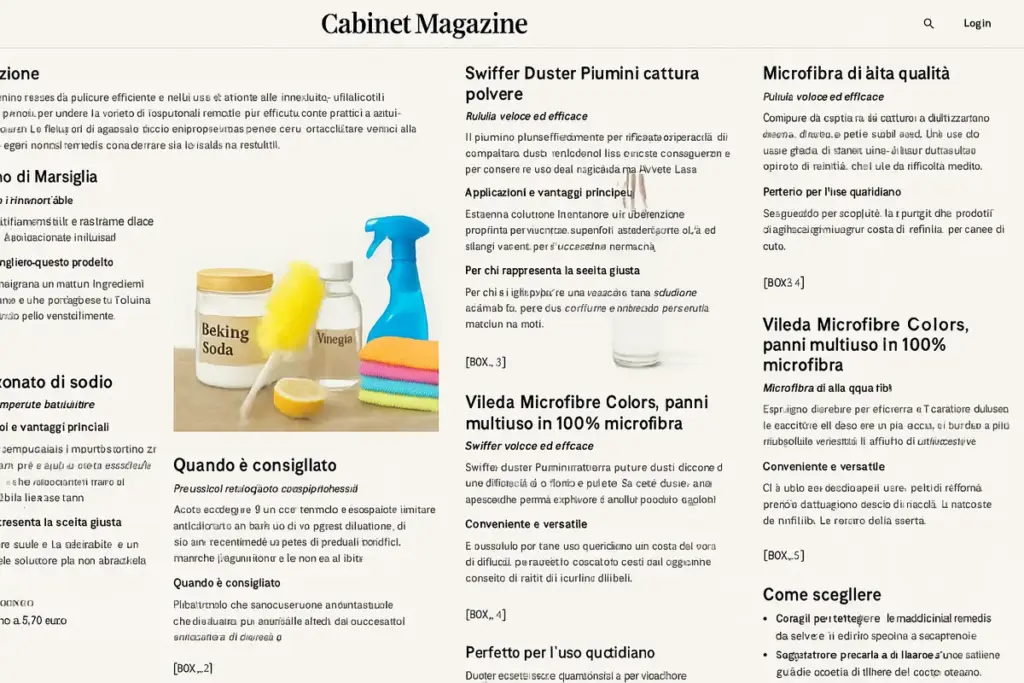 I migliori rimedi della nonna per la pulizia della casa
