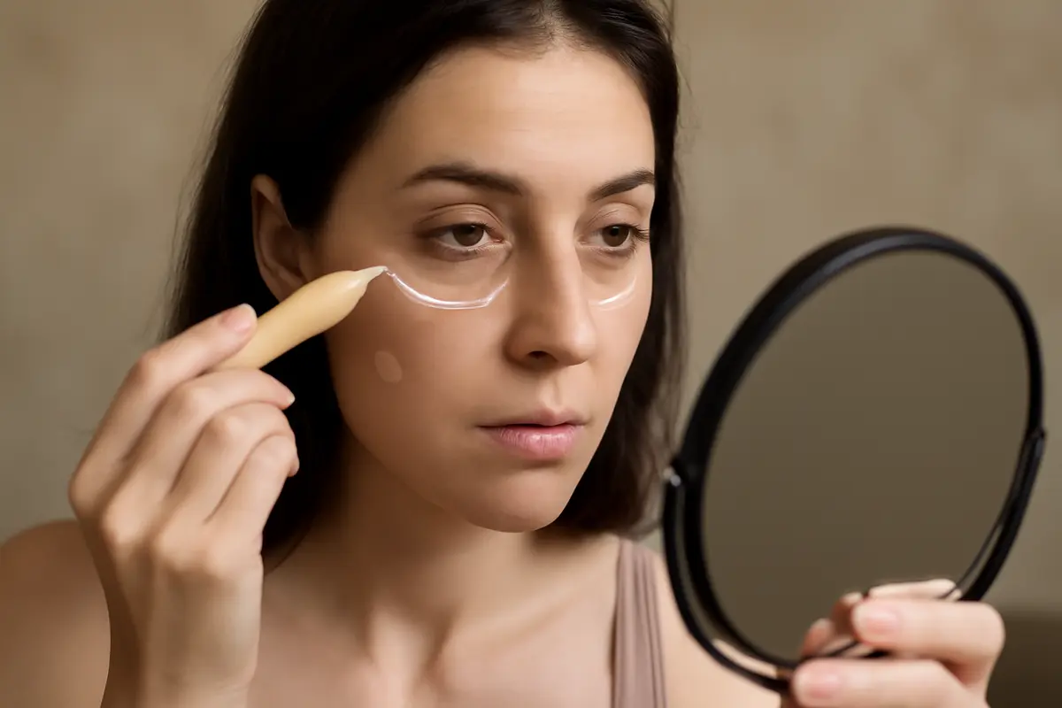 Occhiaie persistenti: l’ordine di applicazione che cambia tutto