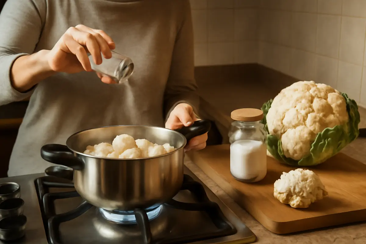 Cuocere il cavolfiore senza odore: l’ingrediente già in dispensa che risolve