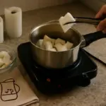 Cera avanzata da candele consumate: come fonderla senza rischi in casa