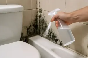 Muffa in bagno sui sanitari: il trattamento naturale che blocca la diffusione
