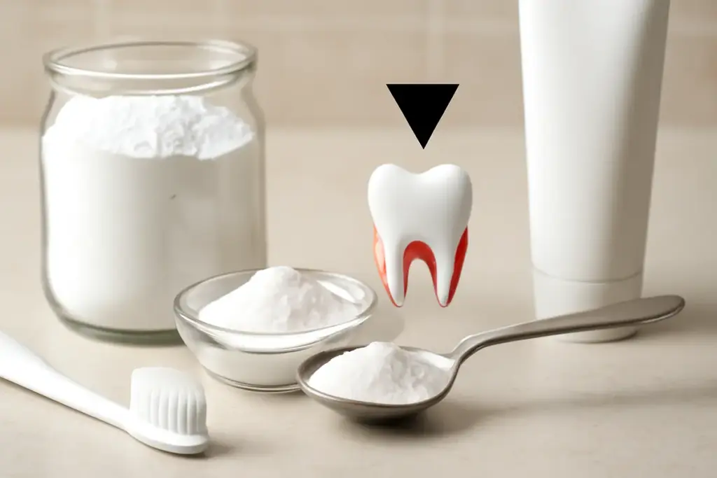 Bicarbonato per i denti: quanto usarne senza intaccare lo smalto
