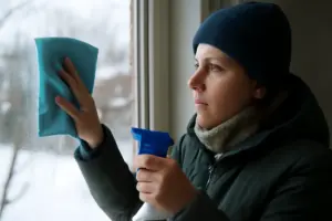 Come pulire i vetri in inverno senza lasciare striature: il panno che fa la differenza