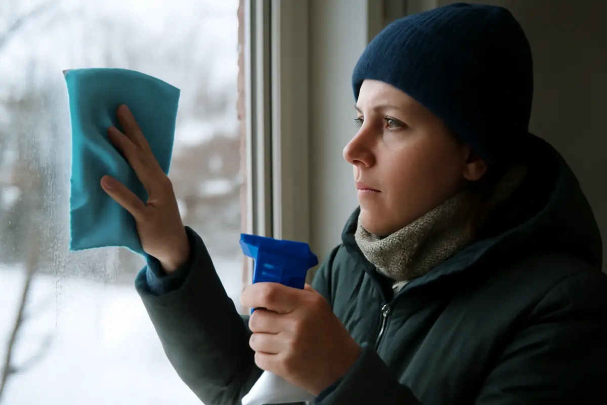 Come pulire i vetri in inverno senza lasciare striature: il panno che fa la differenza