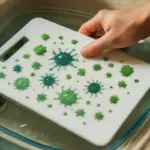 Tagliere in plastica pieno di batteri: il passaggio in ammollo che azzera i rischi