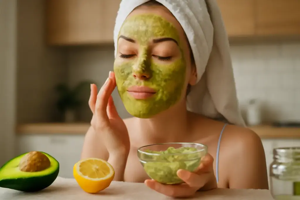 Impacco viso con avocado fatto in casa: come evitare che ossidarsi troppo in fretta