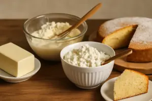 Sostituire il burro con la ricotta nei dolci: il trucco per non appesantire l’impasto