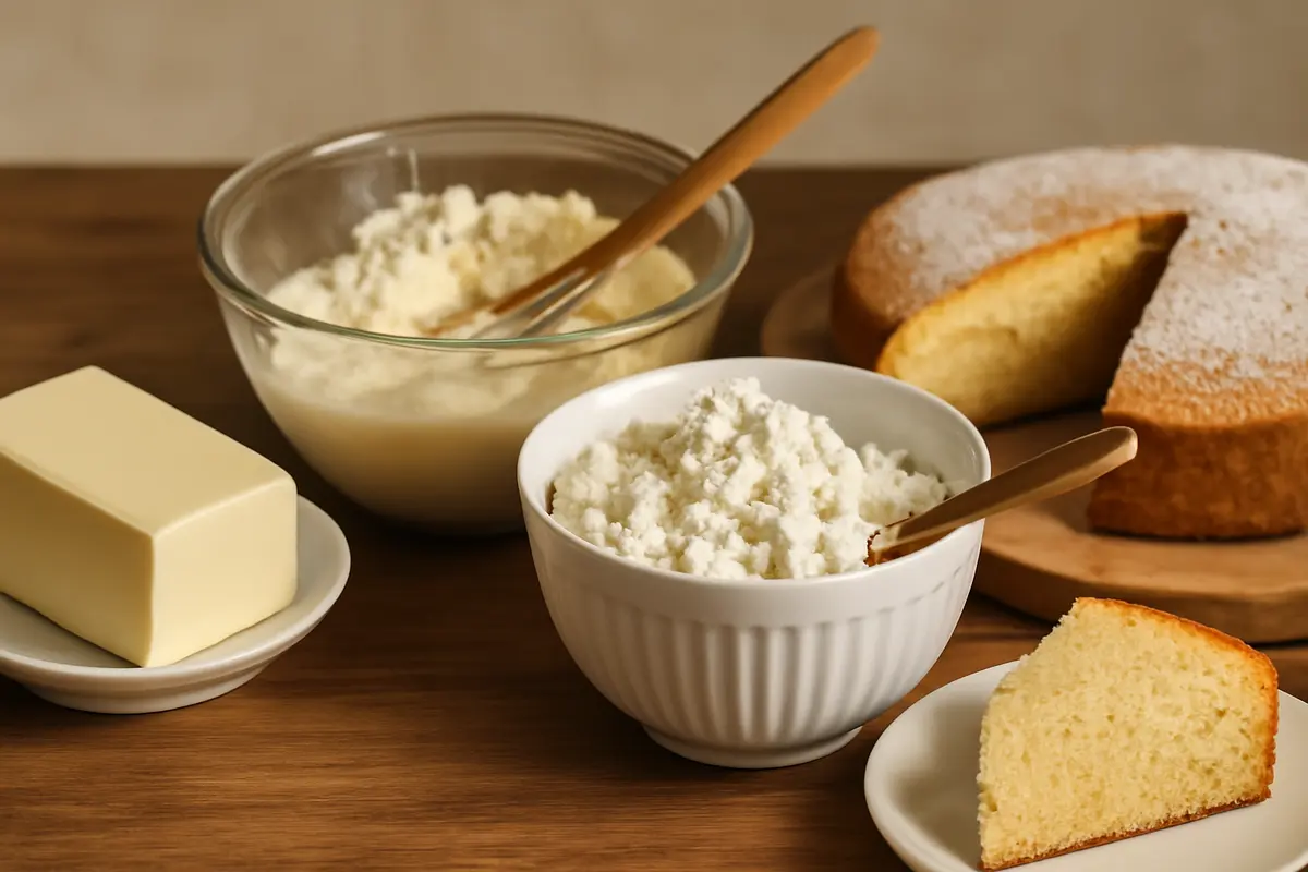Sostituire il burro con la ricotta nei dolci: il trucco per non appesantire l’impasto