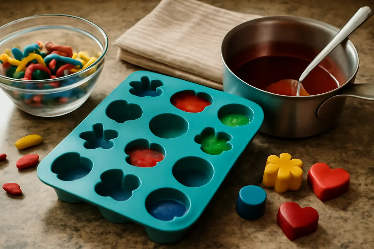 Stampi fai da te con avanzi di cera: il materiale da cucina che funziona