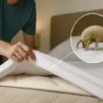 Rimboccare le lenzuola ogni mattina: perché favorisce gli acari nel materasso