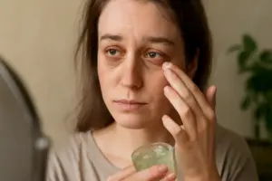 Occhiaie da stress: il gel naturale fatto in casa che rimpolpa la zona