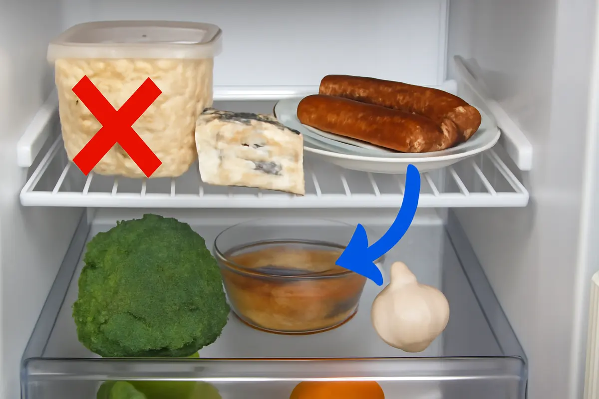 Alimenti che puzzano nel frigo: quali tenere separati per evitare contaminazioni
