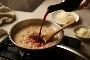 Sfumare con il vino nella pasta risottata: quando farlo per non coprire i sapori