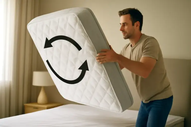 Girare il materasso ogni quanto: la frequenza corretta che prolunga la vita