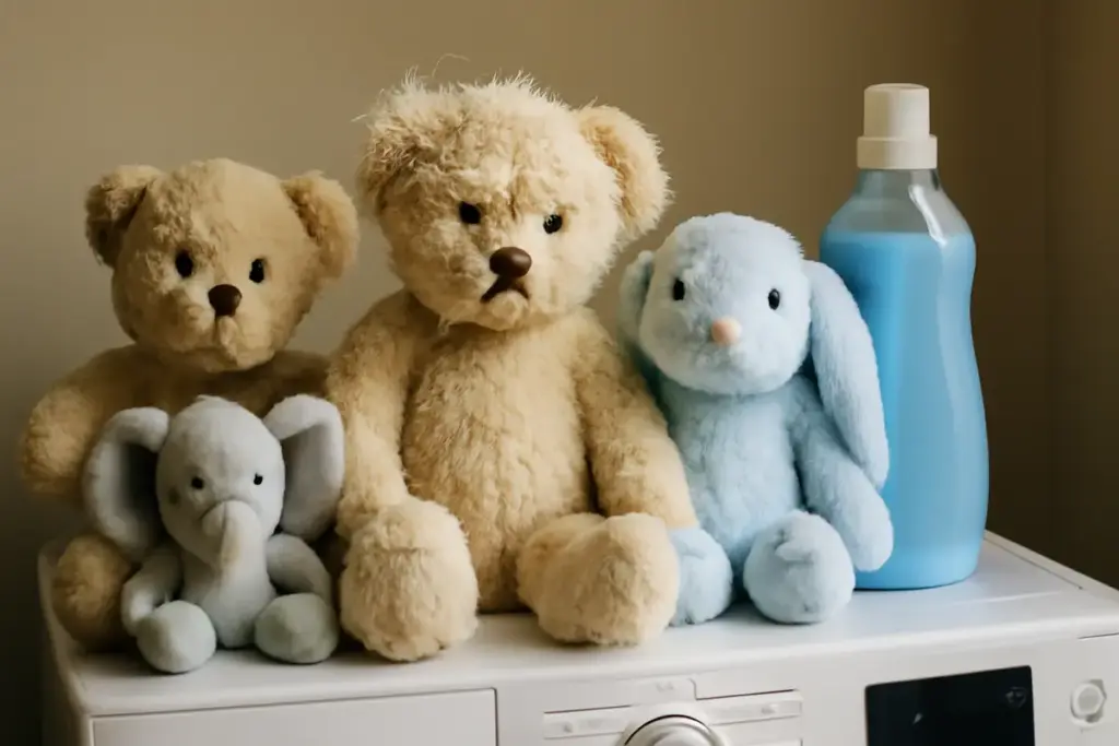 Ammorbidente sui peluche dopo il lavaggio: l’effetto opposto a quello che si pensa